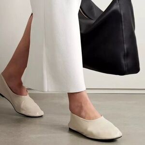 Kahite leather Marcy ballet flat 40